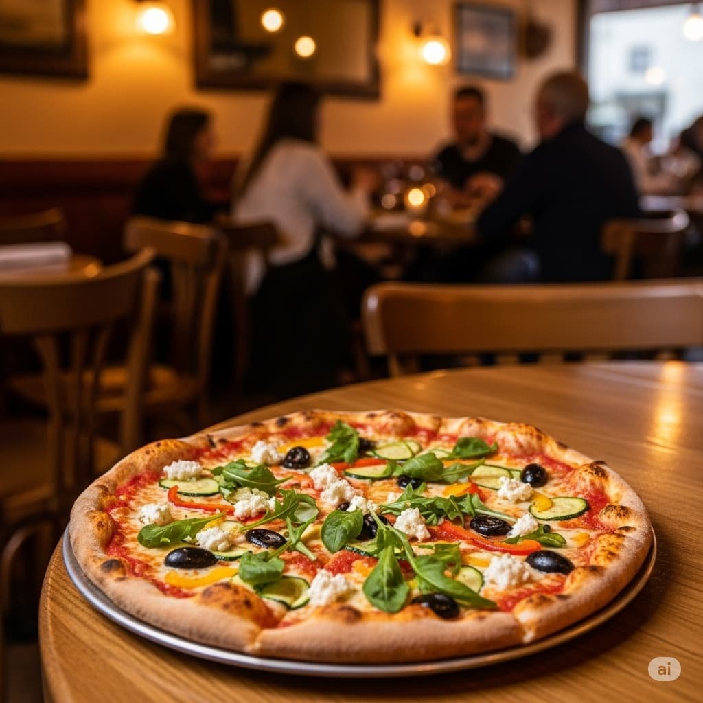 pizzas en la barca 